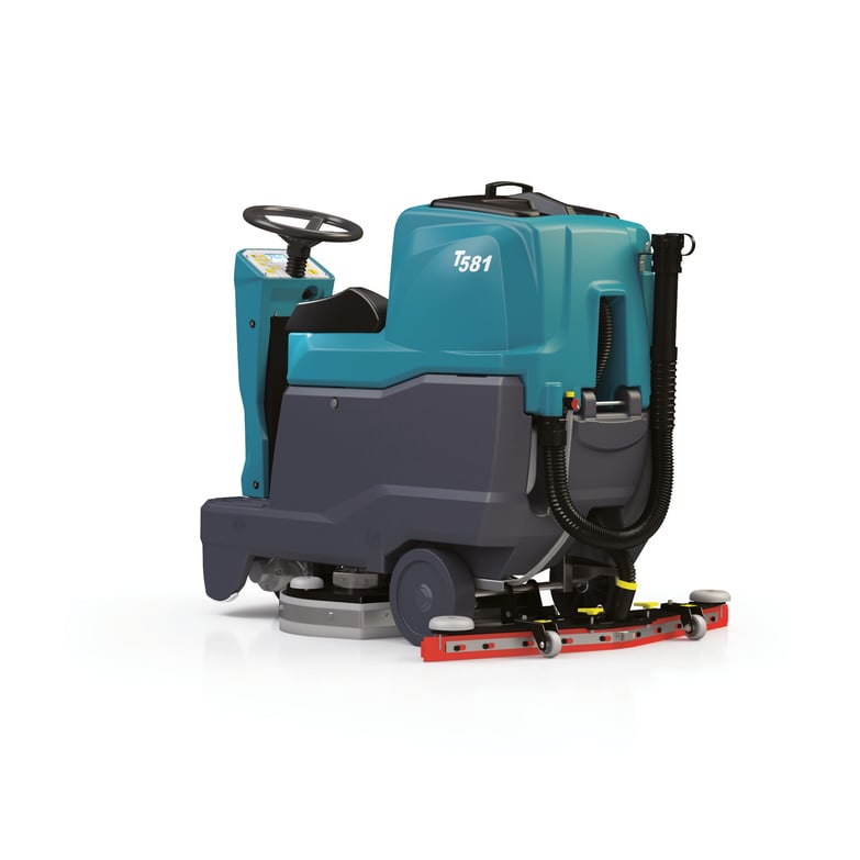 Tennant T581 Kleine AufsitzScheuersaugmaschine