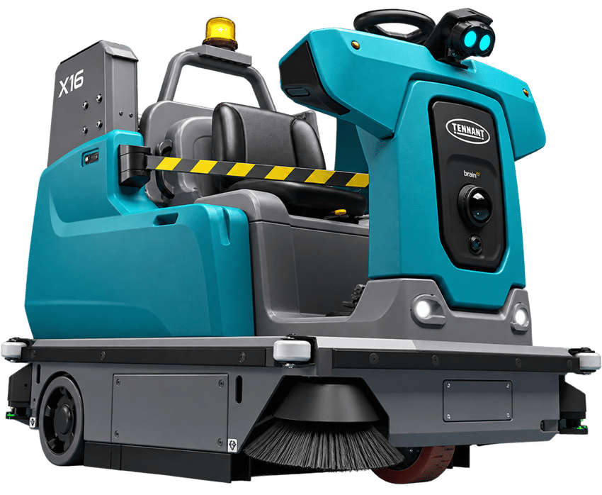 Tennant X16 autonomer Kehr-Saugroboter für industrielle Bodenflächen