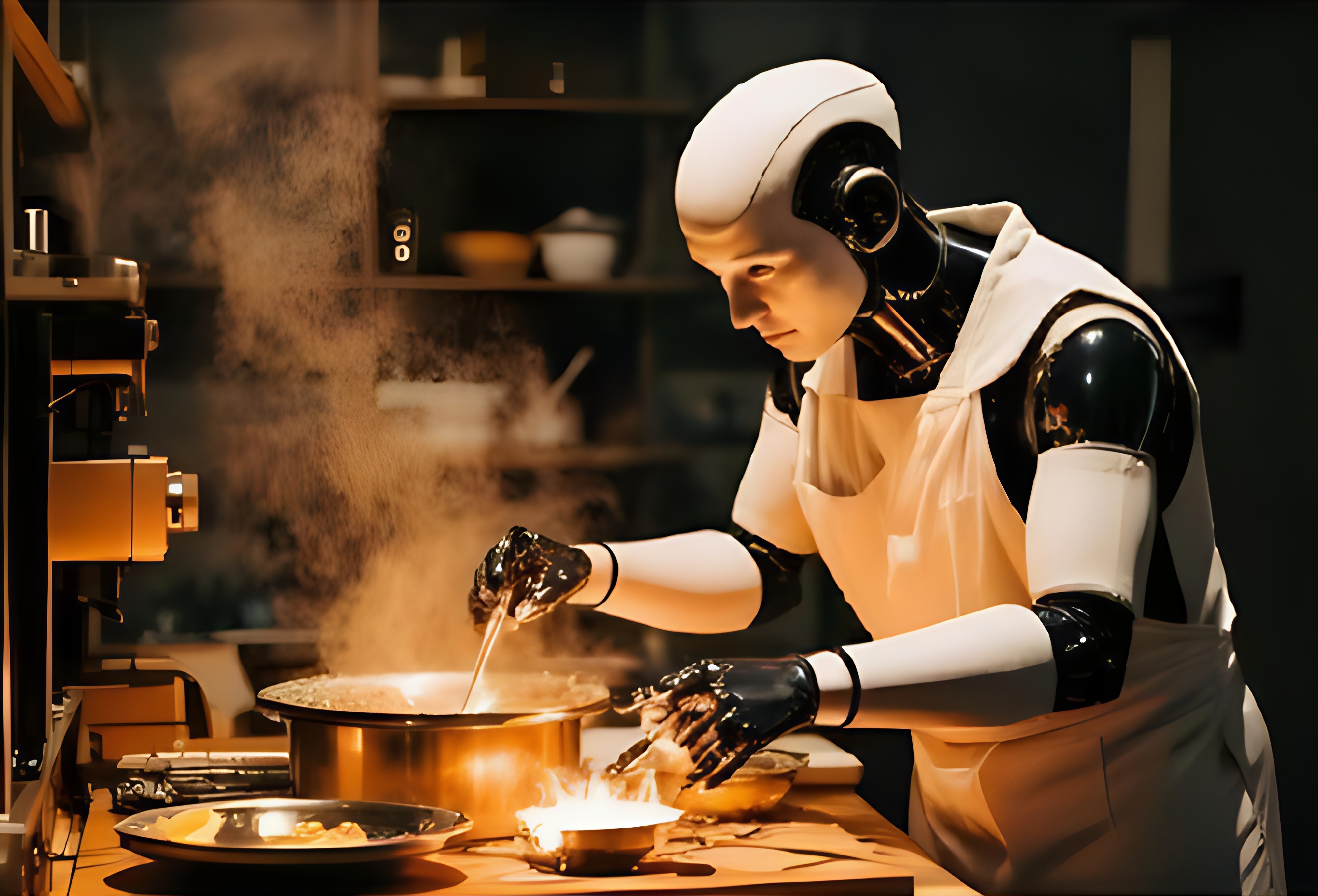Kochender Roboter 