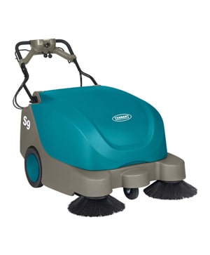 Tennant S9 handgeführte, batteriebetriebene Kehrsaugmaschine